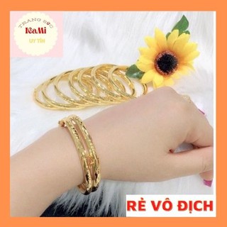 Vòng nữ chạm 💎𝑭𝑹𝑬𝑬𝑺𝑯𝑰𝑷 💎Cặp lắc tay phay bắt sáng tốt bền màu