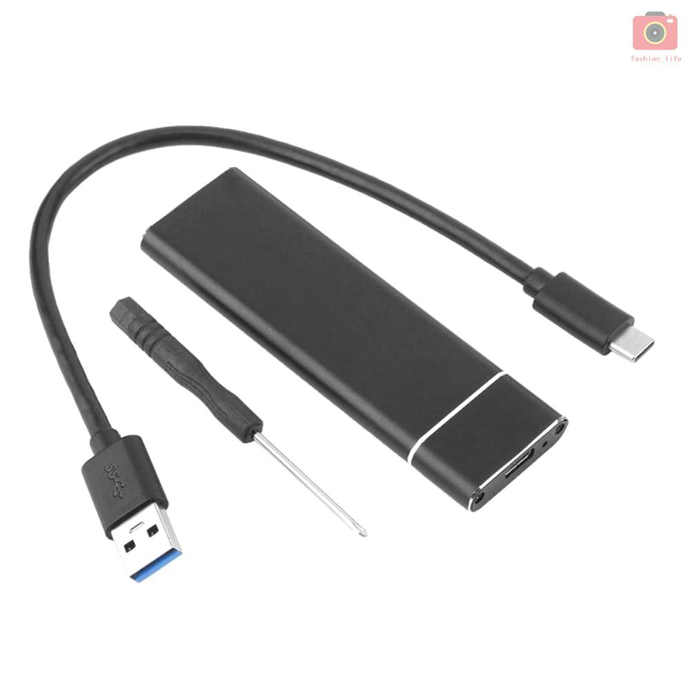 Bộ chuyển đổi ổ cứng từ M.2 NGFF SSD 6Gbps sang USB 3.1 Type-C chuyên dụng