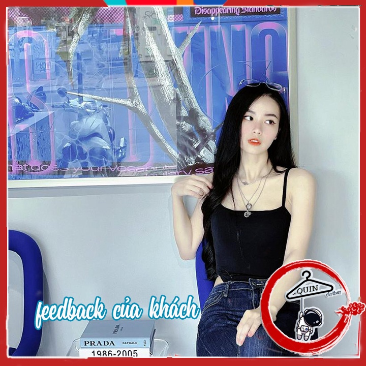 Áo Bodysuit , Áo liền thân Hai Dây Kèm Dây Thắt Eo chất thun cotton