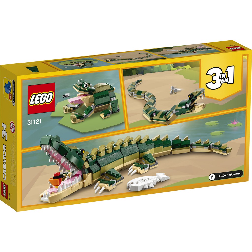 LEGO Creator 31121 Mô hình cá sấu (454 chi tiết)