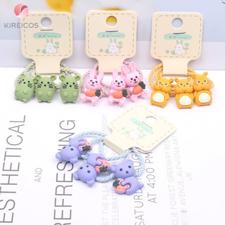 Set 3 Dây Cột Tóc Thú nhiều Mẫu Cho Bé  B192