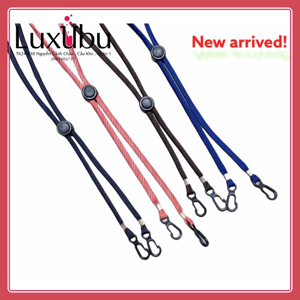 //LUXUBU// Dây đeo khẩu trang / Mask strap giữ khẩu trang tiện dụng có thể điều chỉnh