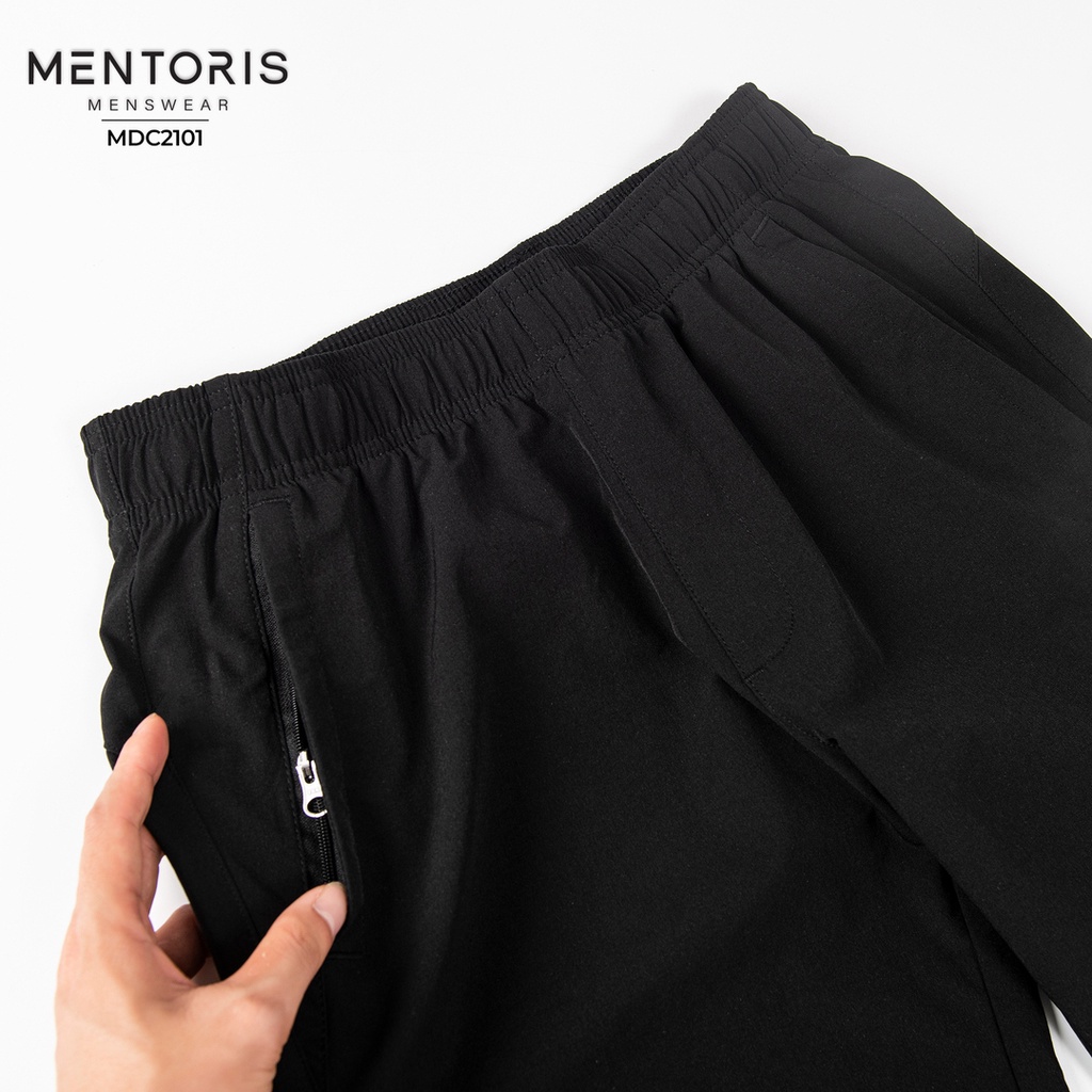 Quần Dài Thể Thao Nam MENTORIS, Chất Gió Thể Thao Cao Cấp,Ống suông, Khoẻ Khoắn Co Giãn Vận Động Thoải Mái MDC2101