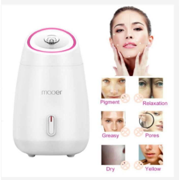 Máy xông hoa quả Maoer với công nghệ xông mũi họng, chăm sóc da mặt 2 trong 1 bằng thảo dược và hoa quả