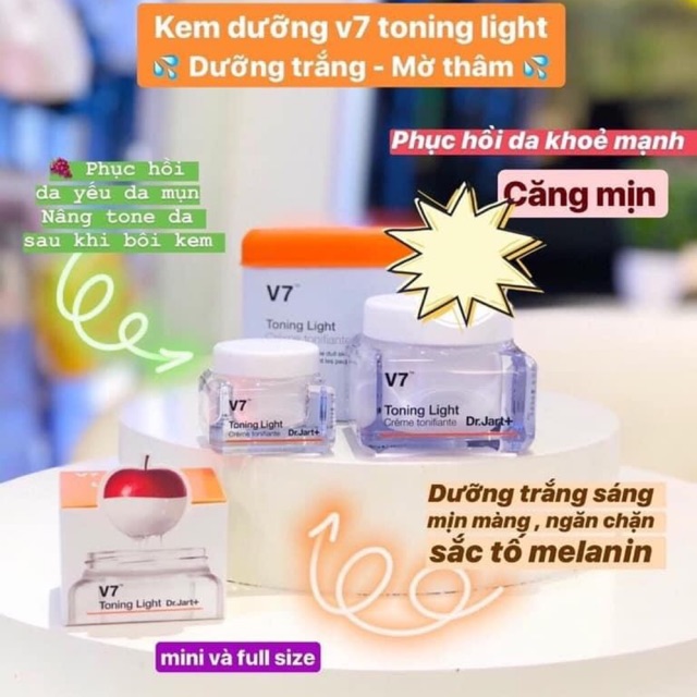 Kem dưỡng da V7 hàn quốc Tonight light