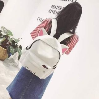 Balo Thời Trang Cat Đen