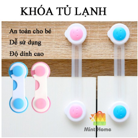 Khóa Cửa Tủ Lạnh Mini Giá Rẻ, Khóa Tủ Vải Đựng Quần Áo, Tủ Nhựa, Tủ Giày Gỗ Thông Minh, ngăn kéo dưới bàn, lò vi sóng