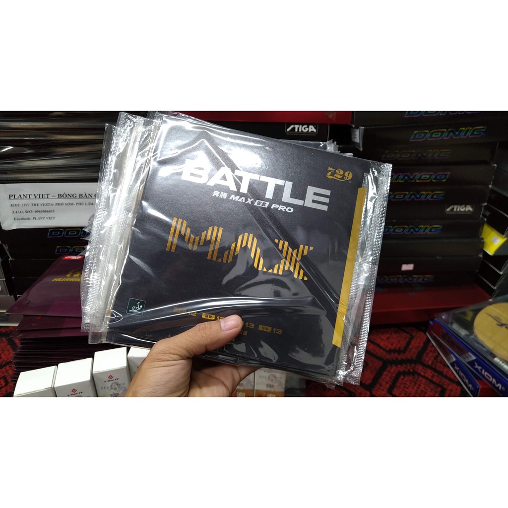 MẶT VỢT BÓNG BÀN 729 BATTLE MAX CHÍNH HÃNG