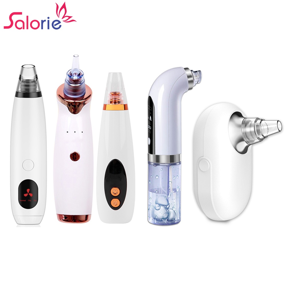 Máy Hút Mụn Đầu Đen Làm Sạch Lỗ Chân Lông 6 Loại Tùy Chọn