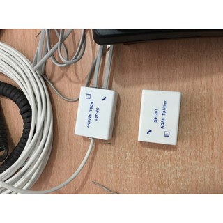 Hộp chia jack rj11 cổng cho điện thoại bàn 1 cổng rj11 ra 2 cổng rj11