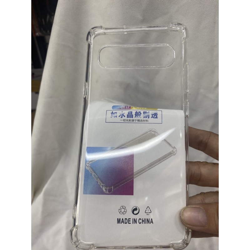 Ốp lưng Samsung S10 5G dẻo viềng lưng trong