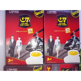 Cà phê hòa tan sữa 3in1 G7 Hộp (18 gói x 16g)