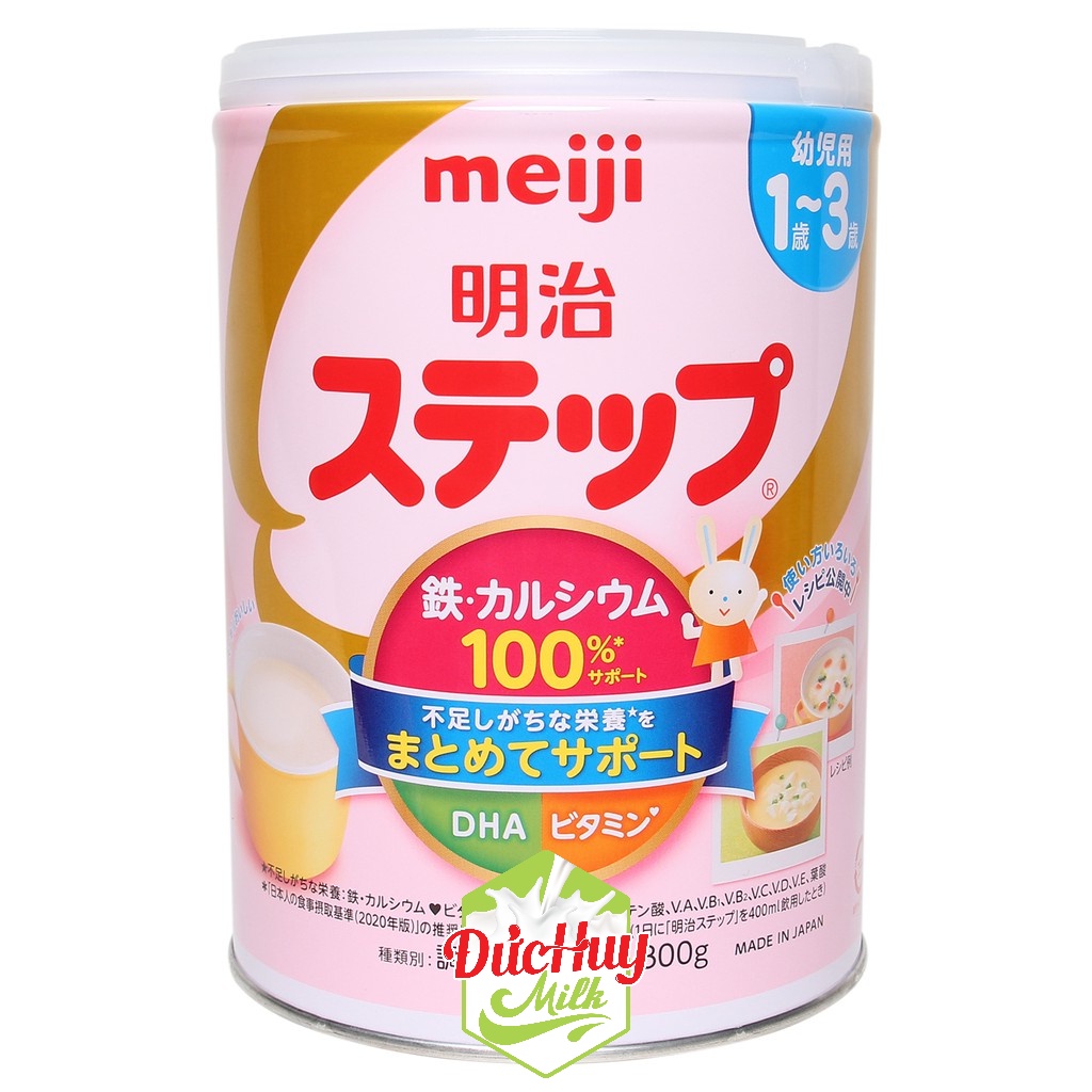 [CHÍNH HÃNG] Sữa bột Meiji 1-3 Nội địa Nhật Bản 800g
