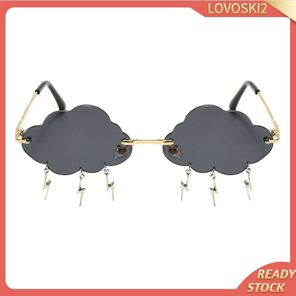 Kính Râm Hình Đám Mây Có Dây Tua Rua