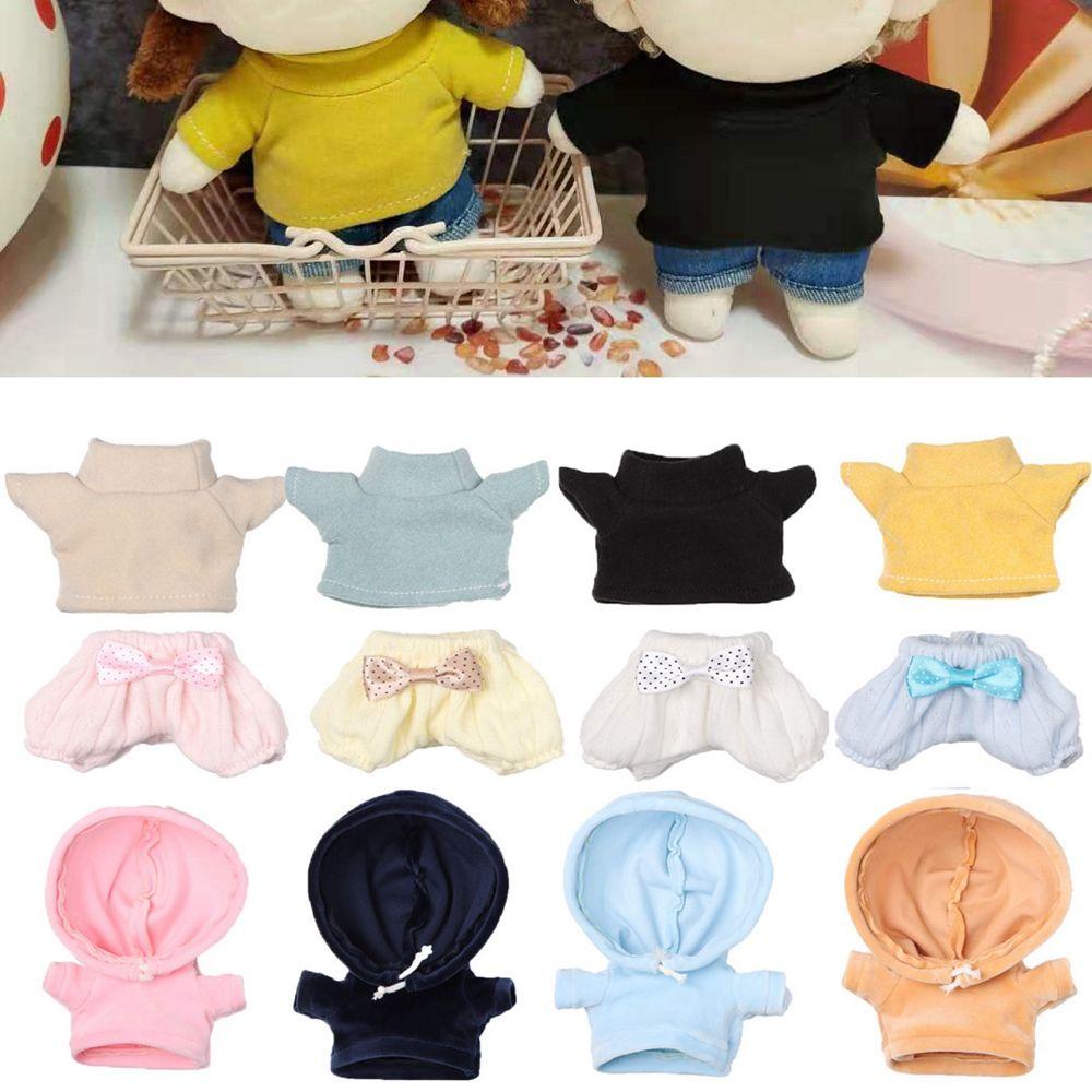 Áo hoodie tay dài họa tiết cầu vồng thời trang cho búp bê 12~20cm tỉ lệ 1/12