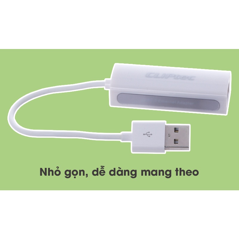 Usb Sang Lan, Cáp Chuyển Đổi Usb Sang Lan Nhỏ Gọn, Tiện Lợi Đáp Ứng Các Loại Máy Tính, Laptop