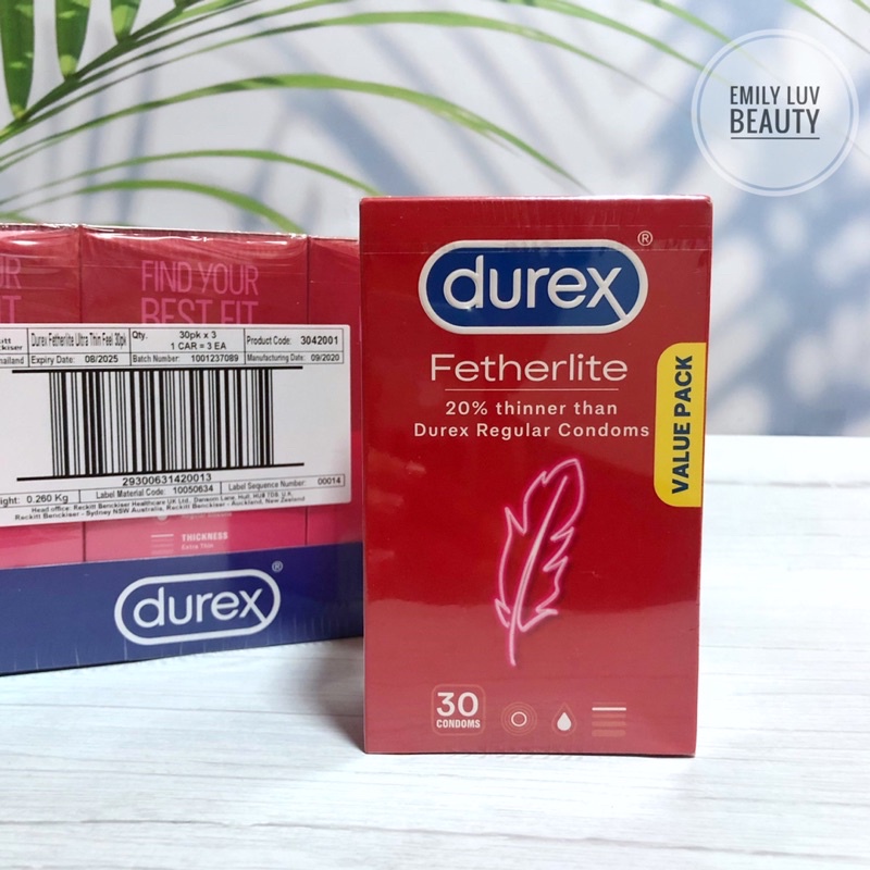 Bao cao su Durex 30 cái chính hãng [ Shop che tên]