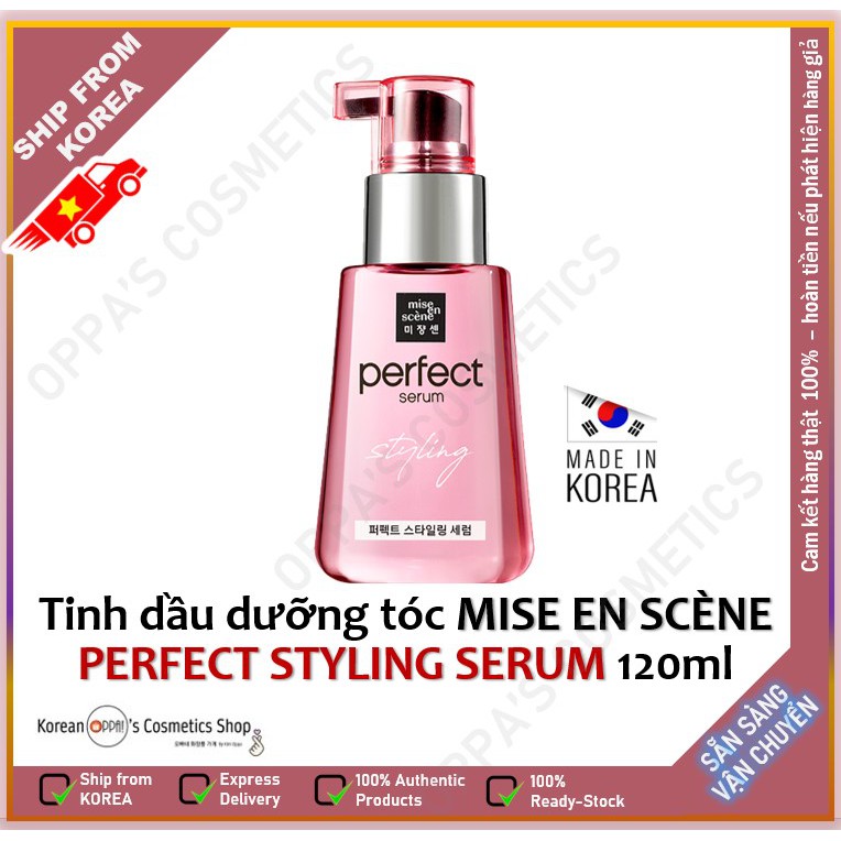 Tinh dầu dưỡng tóc MISE EN SCÈNE  PERFECT STYLING SERUM 120ml