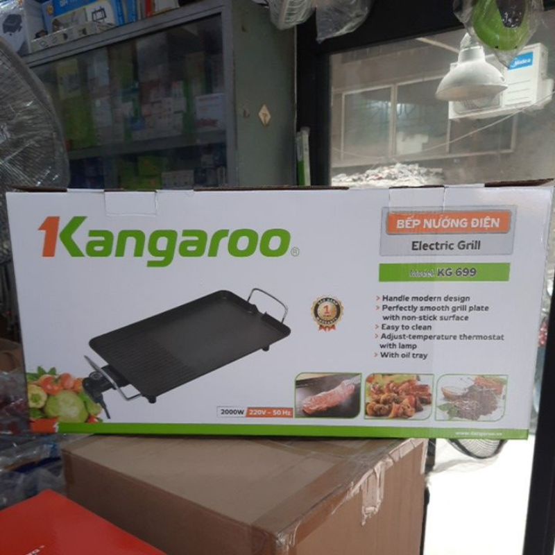 BẾP NƯỚNG ĐIỆN KANGAROO KG 699 &amp; 699G ( 2000W / 220V - 50Hz )