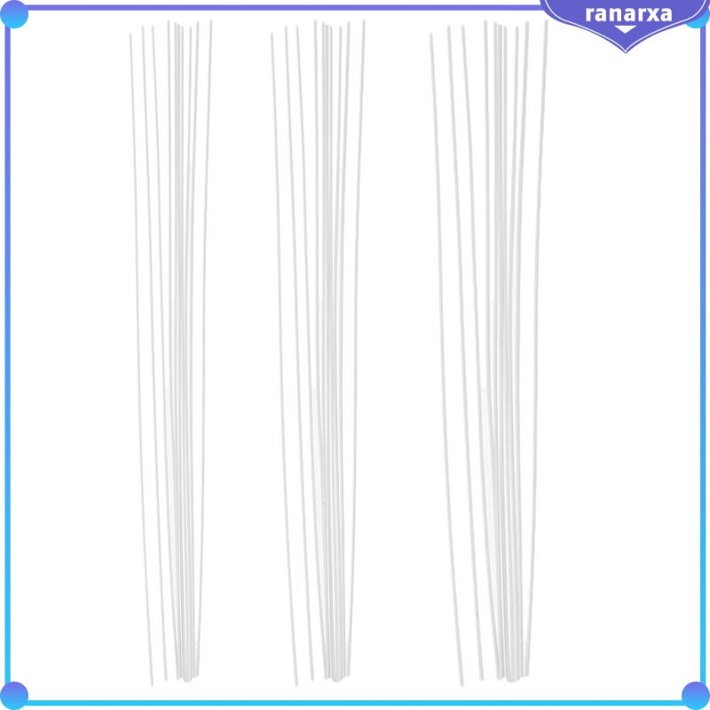 Set 10 thanh nhựa tròn 250mm dùng để làm mô hình kiến trúc