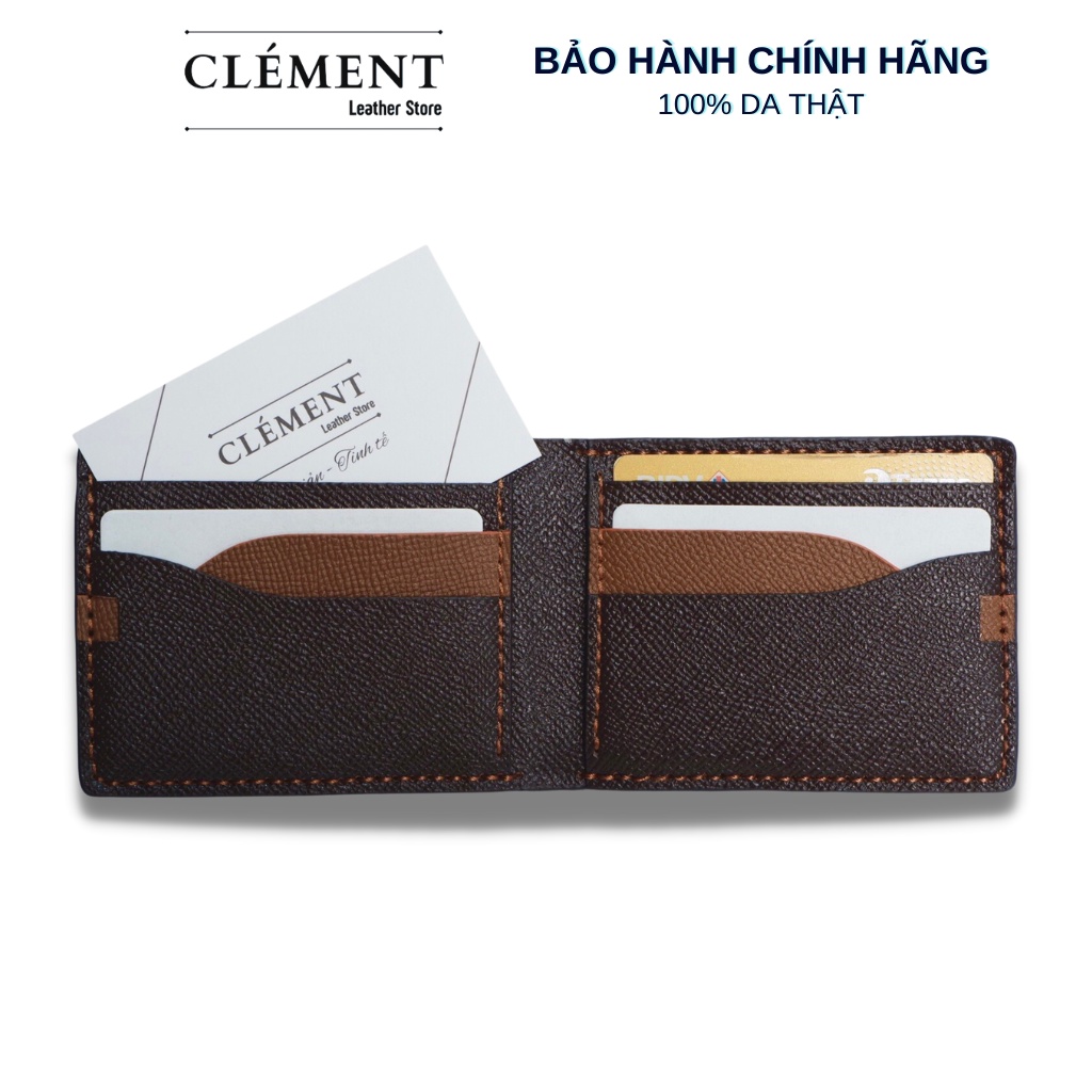 Ví da EPSOM nam cao cấp Clément – CM015 - BH 12 tháng - Full box