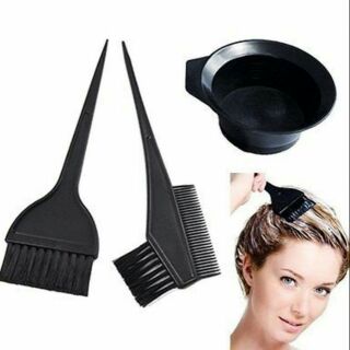 Bộ dụng cụ nhuộm tóc 4 món