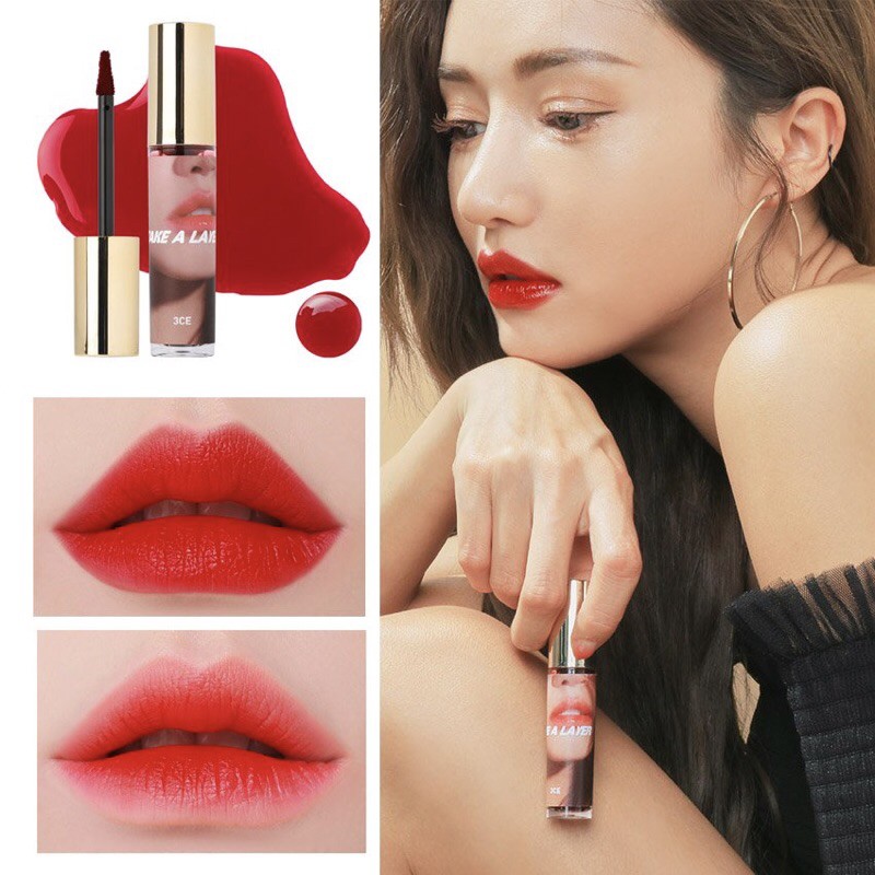 Chính hãng💄 Son 3CE TAKE A LAYER TINTED WATER TINT