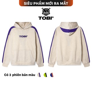 [Mã BMLT30 giảm đến 30K đơn 299K] Áo khoác TOBI Line-2Tone Hoodie UNISEX