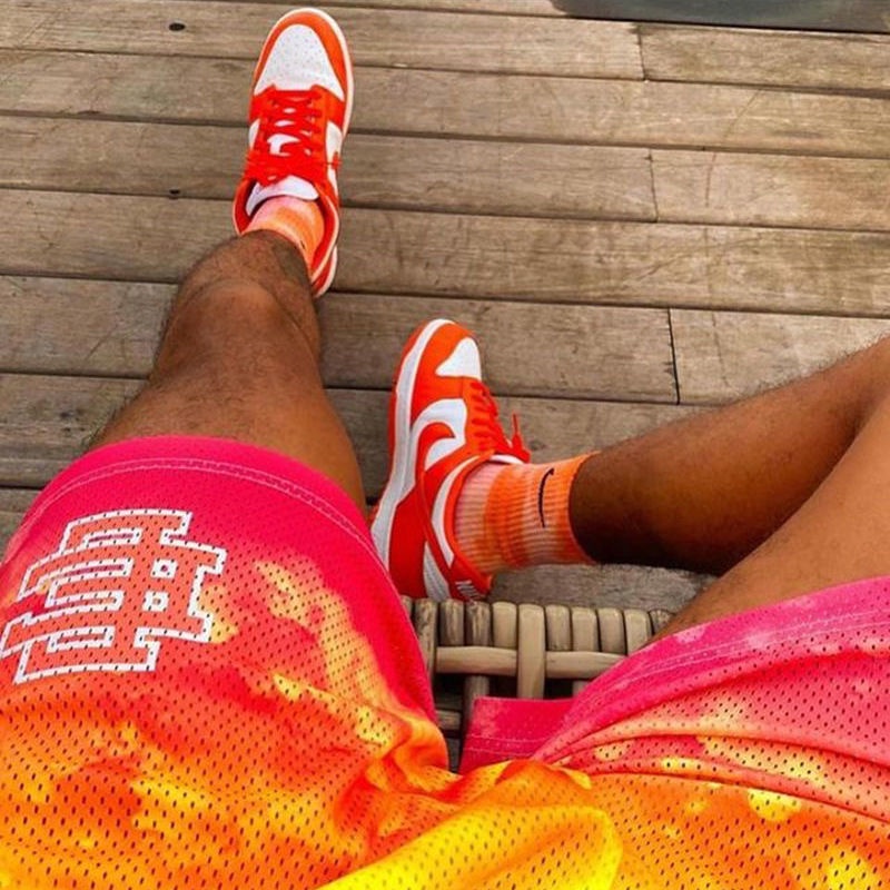 Quần Short Thể Thao Thoáng Khí Phong Cách Âu Mỹ Cho Nam