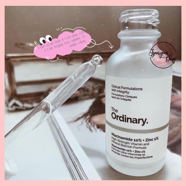 Tinh chất Niacinamide 10% + Zinc 1% - The Ordinary