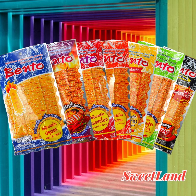 Mực khô tẩm gia vị Bento Thái Lan gói 18g/20g