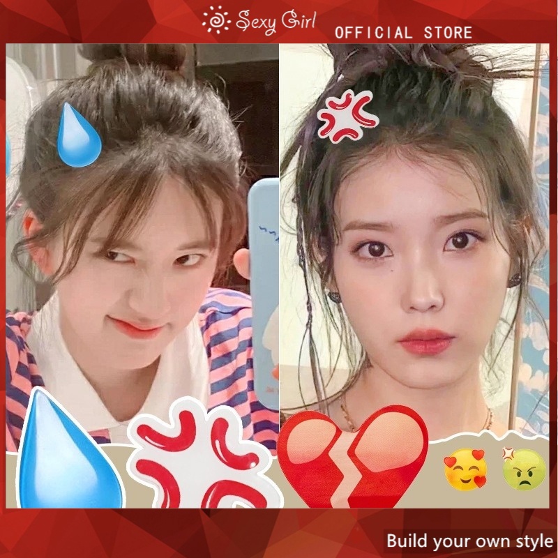 Kẹp tóc hình mặt biểu cảm nhiều kiểu đáng yêu dành cho nữ