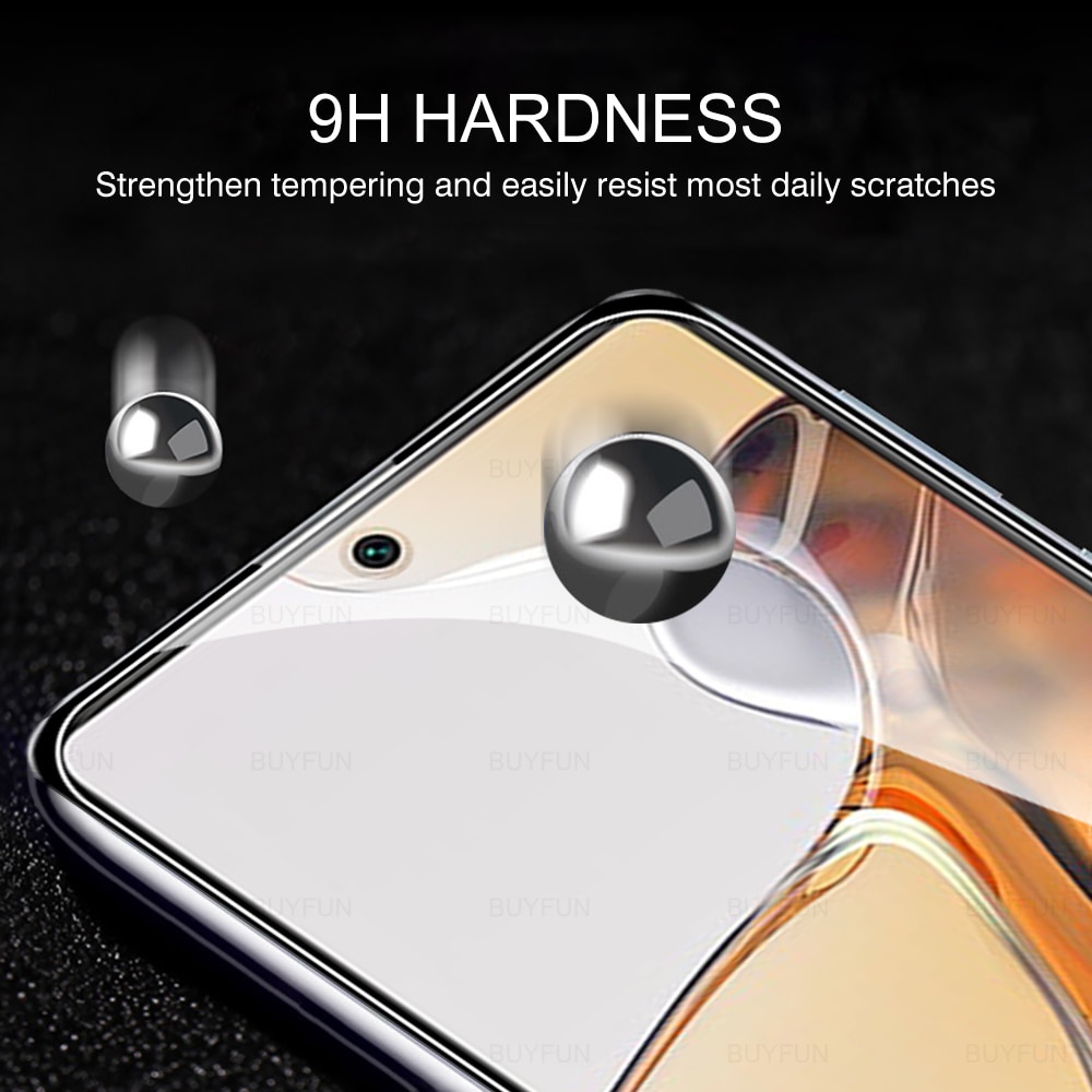 Set 3 Kính Cường Lực 1000D Bảo Vệ Màn Hình Cho Xiaomi 11T Pro Mi11t Mi 11 Lite 5G NE Mi11 T 11lite 11tpro