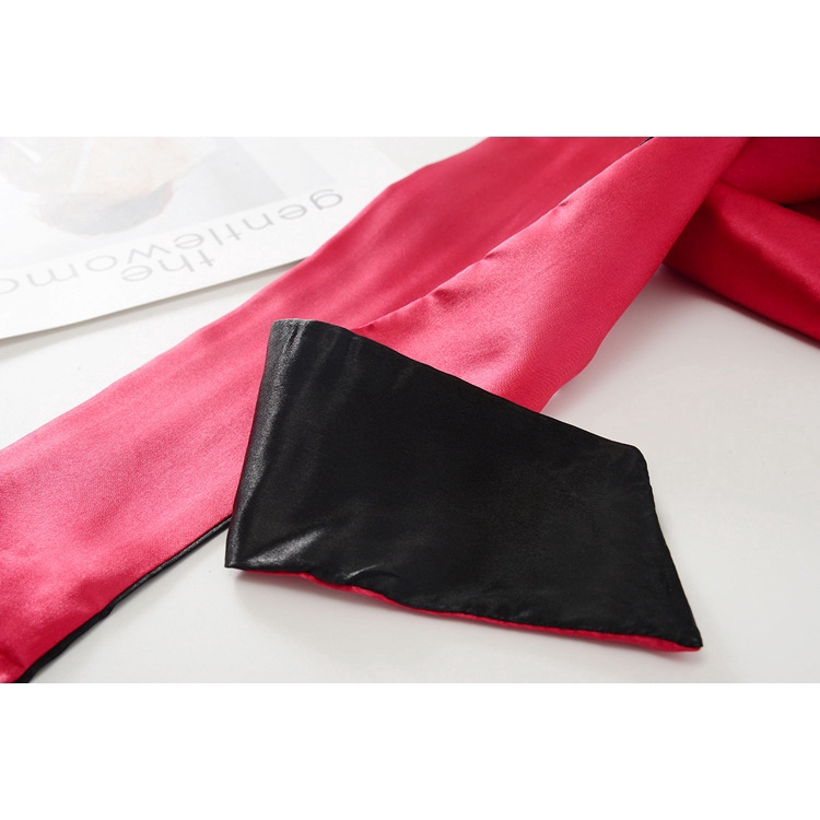 Sợi dây chất liệu bằng lụa satin 2 mặt để bịt mắt
