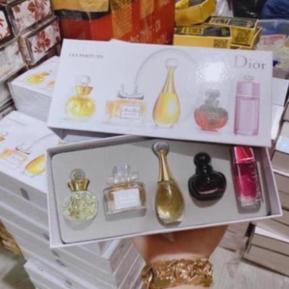 combo 5 chai nước hoa chuẩn like aut loại rep 1-1 lưu hương lâu giá rẻ dành cho nữ