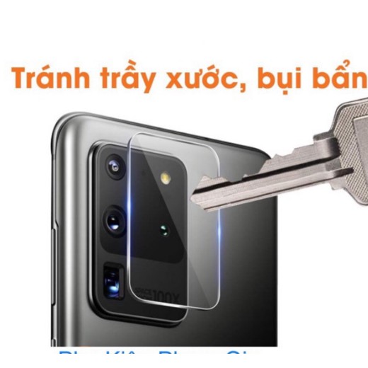 Dán Cường lực kính camera Samsung Galaxy S20 S20+ S20 ultra siêu bảo vệ máy