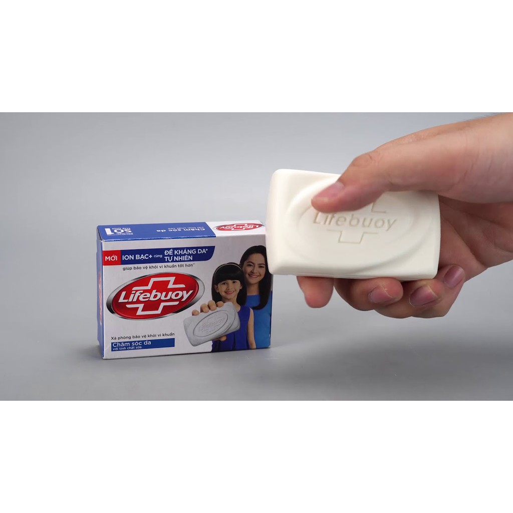 Xà bông cục Lifebuoy Chăm sóc da 90g- Chính Hãng