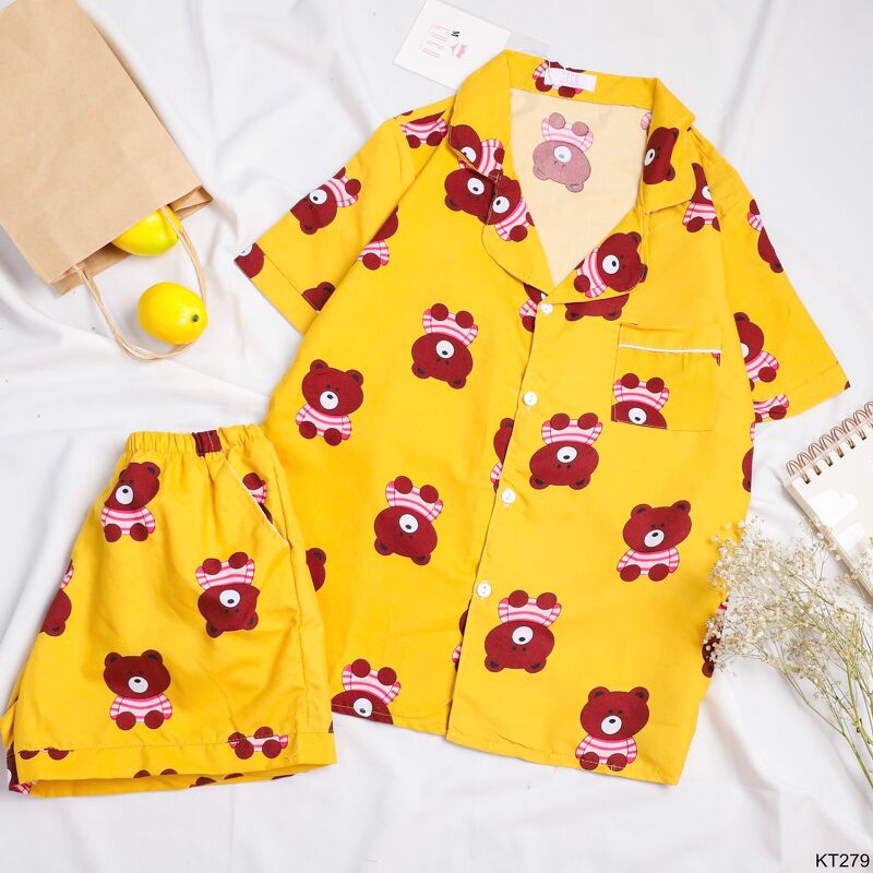 [Mã WA2207 hoàn 12% xu đơn 99k] 𝑪𝑶𝑪𝑶 𝑩𝑰𝑲𝑰𝑵𝑰 Bộ Đồ Ngủ - Đồ Mặc Nhà Kate Thái ( KT279 ) | BigBuy360 - bigbuy360.vn