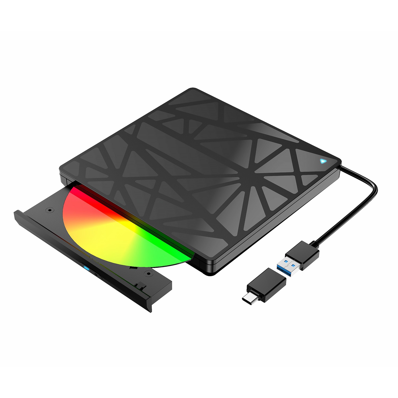 Đầu Ghi Hình Dvd Cd Chuẩn Usb 3.0 Type-C Cho Laptop