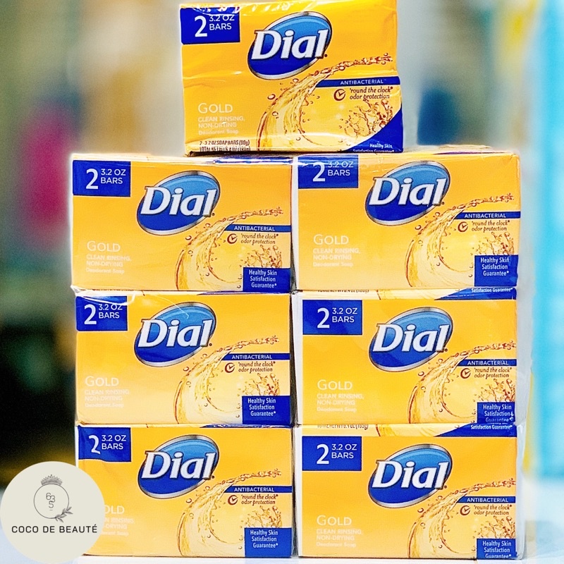 LỐC 2 CỤC XÀ BÔNG DIAL MARULA OIL & GOLD MÙI CỰC THƠM MỸ