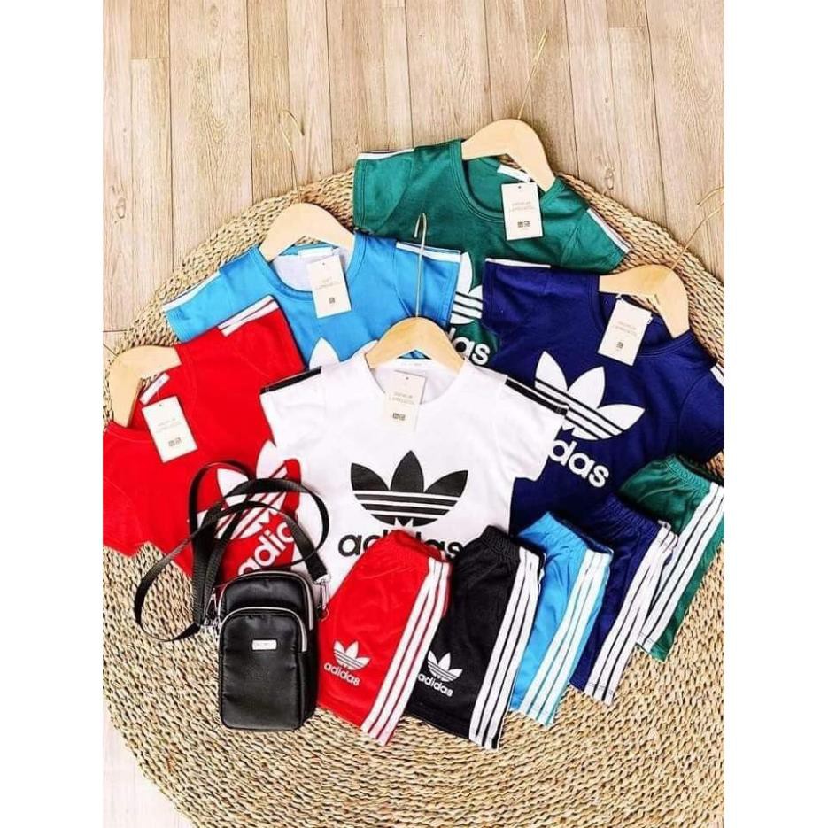 [FREE SHIP] BỘ QUẦN ÁO ADIDAS THỂ THAO CHO BÉ  ྇