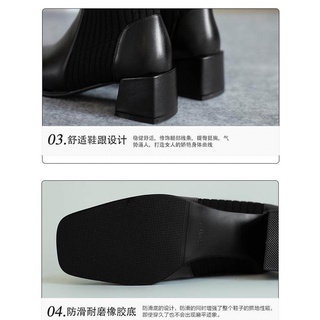 Giày Boots cao cổ Hàn Quốc mới 2021 (order)