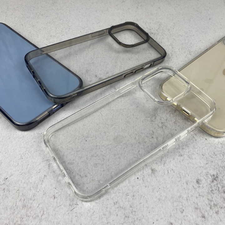 Ốp Lưng Trong Suốt cho iPhone 13 đủ dòng máy chất TPU Cao Cấp - Mã TZAC231