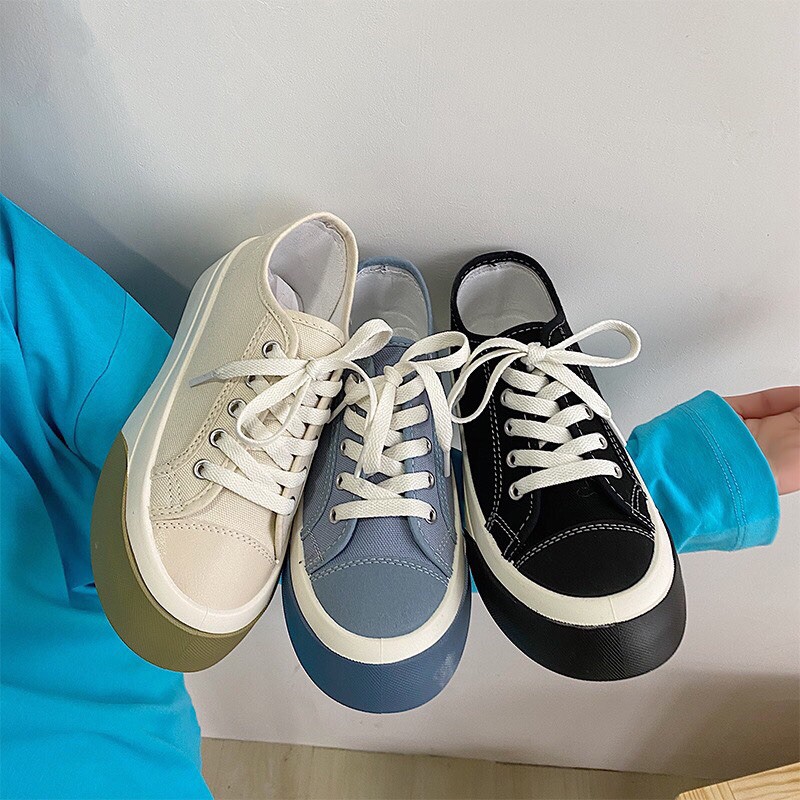 ( VIDEO) GIÀY VẢI 3 MÀU MỚI