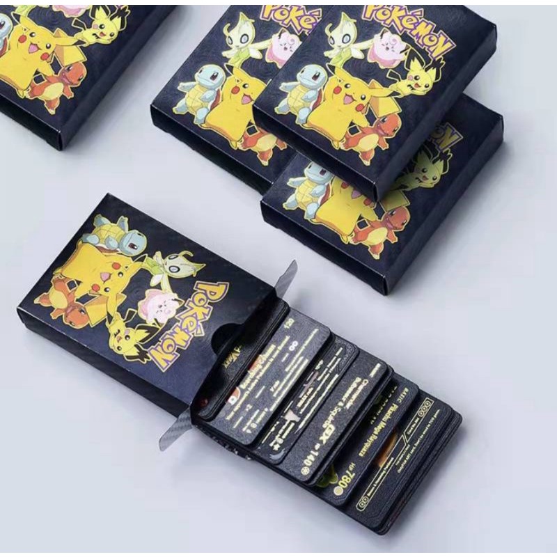 Bộ 54 thẻ bài Pokemon nhựa dẻo