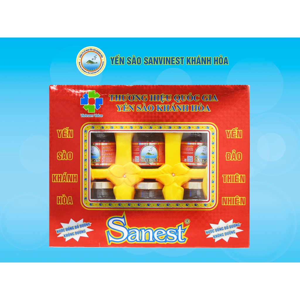 Nước Yến sào Sanest Khánh Hòa đóng lọ 70ml