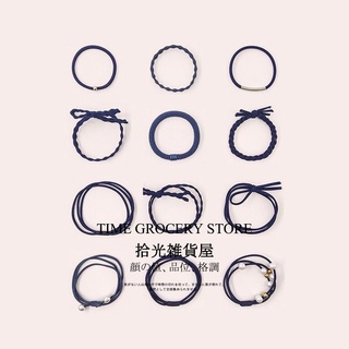 Set bộ 12 dây buộc tóc chun Hàn Quốc -thoitrangtuivi87