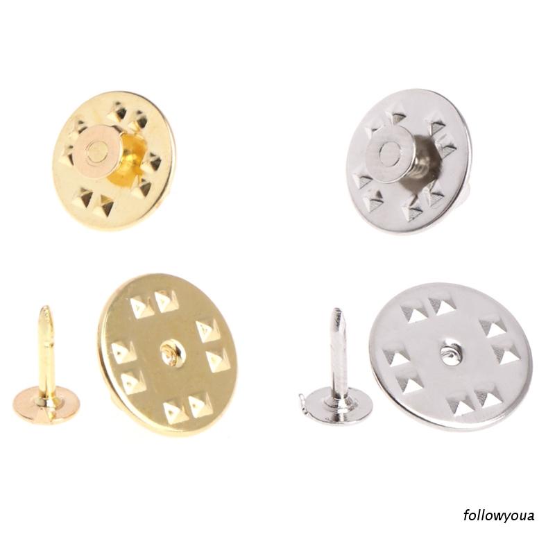 Set 100 Ghim Cài Áo Hình Bướm Bằng Đồng Thau