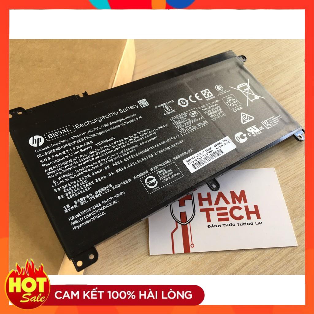 PIN LAPTOP HP PAVILION X360 13-U000, 14-AX000, BI03XL, ON03XL - 3 CELL (HÀNG ZIN)