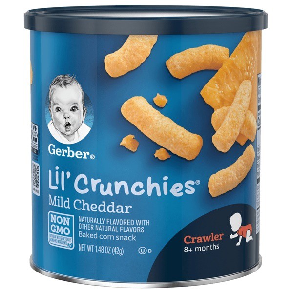 Bánh Ăn Dặm Gerber Lil' Crunchies hình que (42g)
